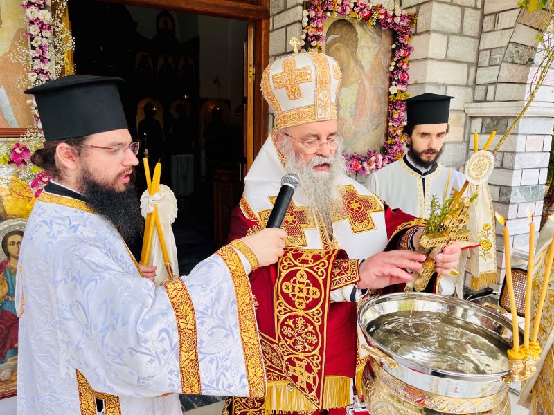 Το Άγιο Πάσχα και η Σύναξη της Παναγίας Ελεούσης στην Ιερά Μητρόπολη Δράμας.